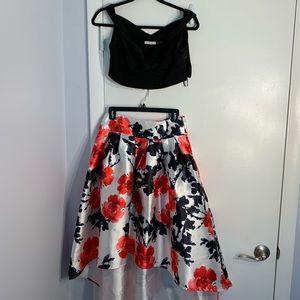 Cocktail two-piece dress!